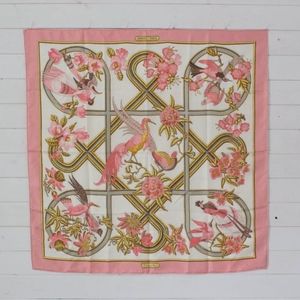 Authentic HERMES Scarf 100% SILK Caraibes …